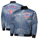 【送料無料】 プロファイル メンズ ジャケット・ブルゾン アウター Men's Profile Charcoal Chicago Cubs Big & Tall Full-Zip Bomber Jacket Cub Charco