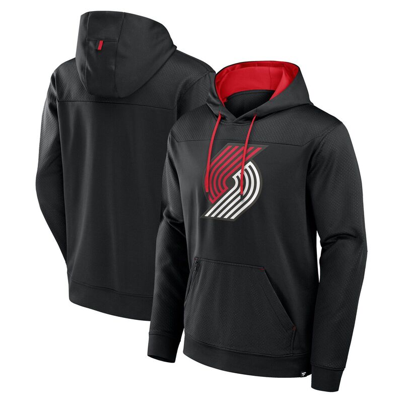 ̵ եʥƥ  T ȥåץ Men's Fanatics Black Portland Trail Blaze...
