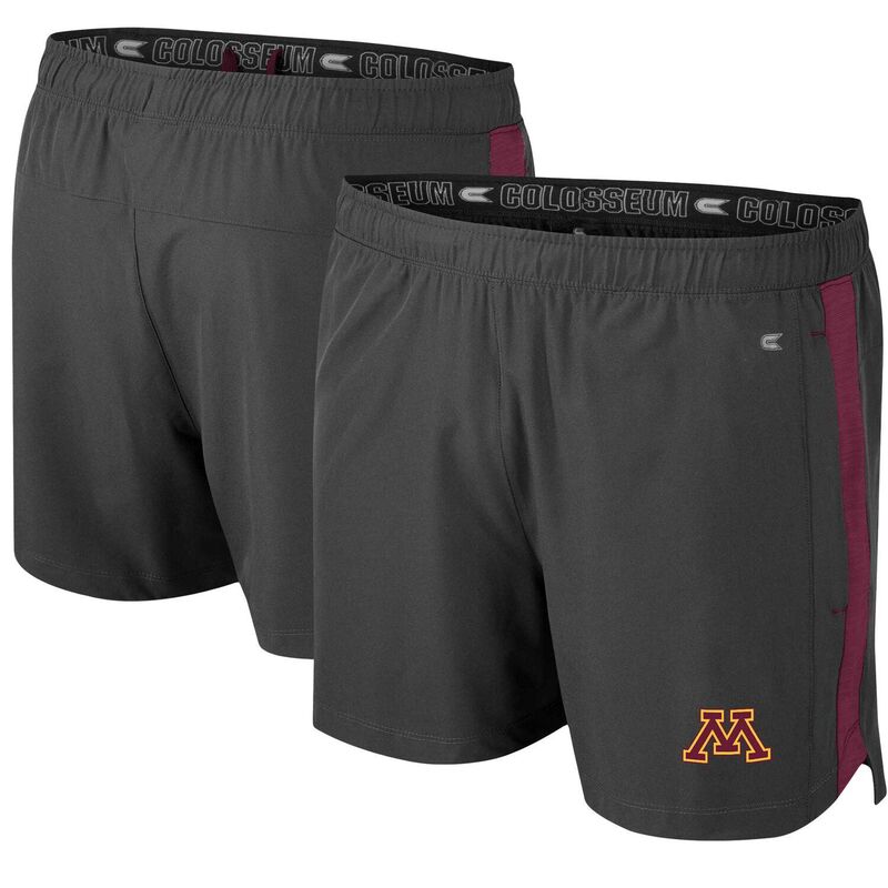 【送料無料】 コロシアム メンズ ハーフパンツ・ショーツ ボトムス Men's Colosseum Charcoal Minnesota Golden Gophers Langmore Shorts Min Charco