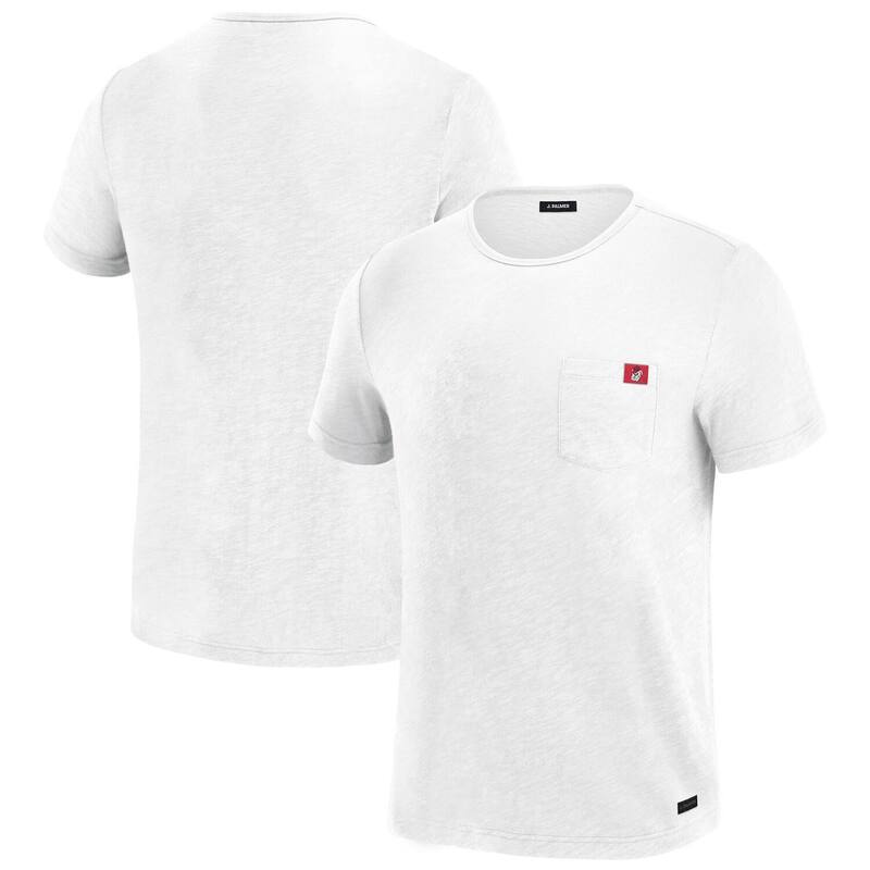 【送料無料】 アンブランデッド メンズ Tシャツ トップス Men's J. Palmer White Georgia Bulldogs In-The-Pocket T-Shirt Uga White