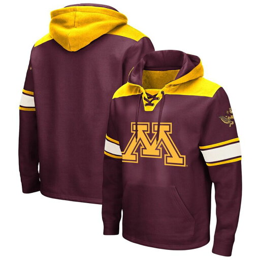 【送料無料】 コロシアム メンズ Tシャツ トップス Men's Colosseum Maroon Minnesota Golden Gophers Big & Tall Hockey Lace-Up Pullover Hoodie Min Red 【送料無料】 コロシアム メンズ Tシャツ トップス Men's Colosseum Maroon Minnesota Golden Gophers Big & Tall Hockey Lace-Up Pullover Hoodie Min Red