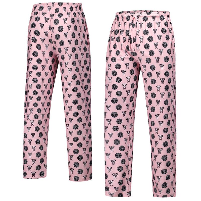 【送料無料】 アンブランデッド メンズ カジュアルパンツ ボトムス Men's Concepts Sport Pink Inter Miami CF Record Sleep Pants Mls Pink
