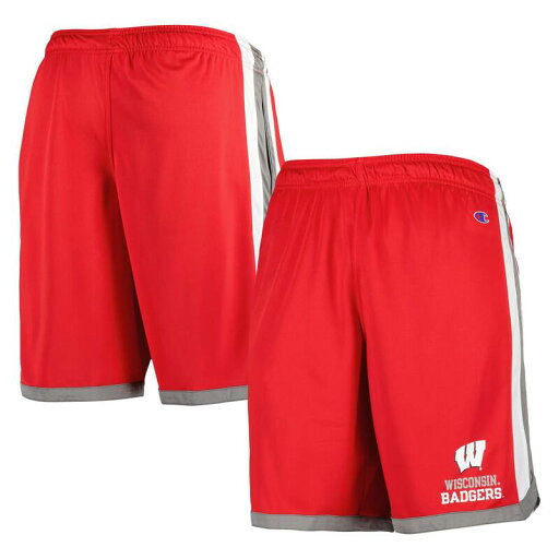 【送料無料】 チャンピオン メンズ ハーフパンツ・ショーツ ボトムス Men's Champion Red Wisconsin Badgers Basketball Shorts Wis Red 【送料無料】 チャンピオン メンズ ハーフパンツ・ショーツ ボトムス Men's Champion Red Wisconsin Badgers Basketball Shorts Wis Red