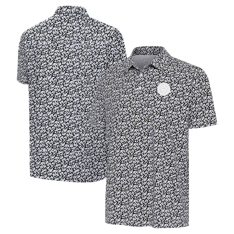 ̵ ƥ  T ȥåץ Men's Antigua Gray/Black Philadelphia Unio...