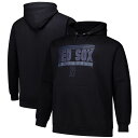 【送料無料】 プロファイル メンズ Tシャツ トップス Men's Black Boston Red Sox Stack Fleece Pullover Hoodie Rsx Black
