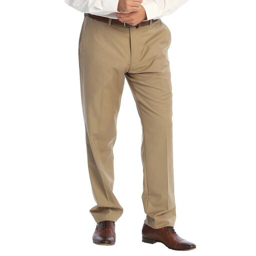 【送料無料】 ジョベルティ メンズ カジュアルパンツ ボトムス Gioberti Men's Hidden Expandable Waist Dress Pants Khaki 【送料無料】 ジョベルティ メンズ カジュアルパンツ ボトムス Gioberti Men's Hidden Expandable Waist Dress Pants Khaki