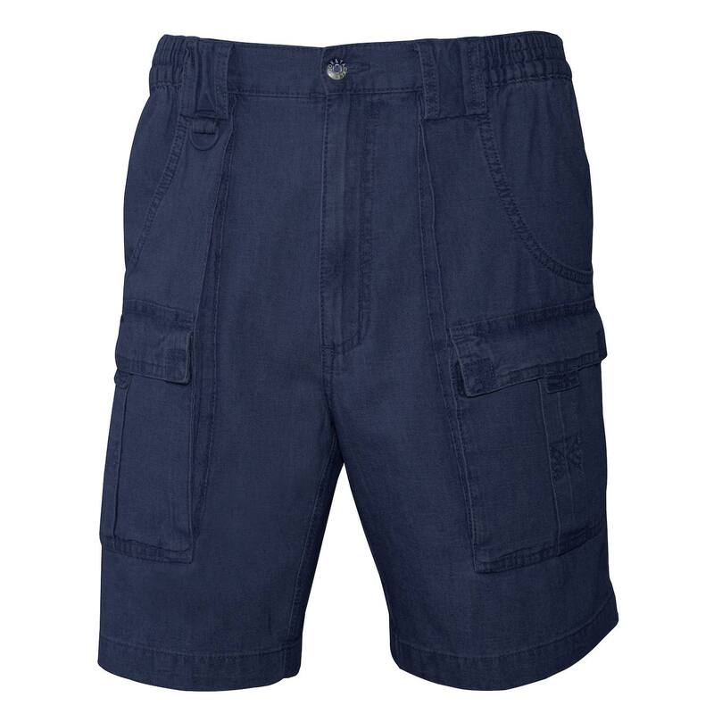 【送料無料】 フックアンドタックル メンズ ハーフパンツ・ショーツ ボトムス Hook & Tackle Men's Beer Can Island Cargo Short Marina Blue