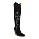 【送料無料】 ディンゴ レディース ブーツ・レインブーツ シューズ Dingo Primadonna Women's Suede Boots Black