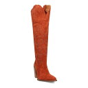 【送料無料】 ディンゴ レディース ブーツ・レインブーツ シューズ Dingo Primadonna Women's Suede Boots Rust