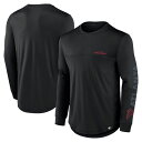 【送料無料】 ファナティクス メンズ Tシャツ トップス Men's Fanatics Black Atlanta Falcons Blackout Long Sleeve T-Shirt Fal Black