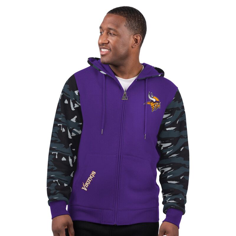 ̵   T ȥåץ Men's Starter Purple Minnesota Vikings Thur...
