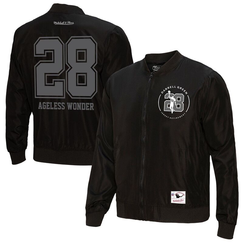 【送料無料】 ミッチェル&ネス メンズ ジャケット・ブルゾン アウター Men's Mitchell & Ness Darrell Green Black Washington Commanders Ageless Wonder Full-Zip Jacket Wft Black