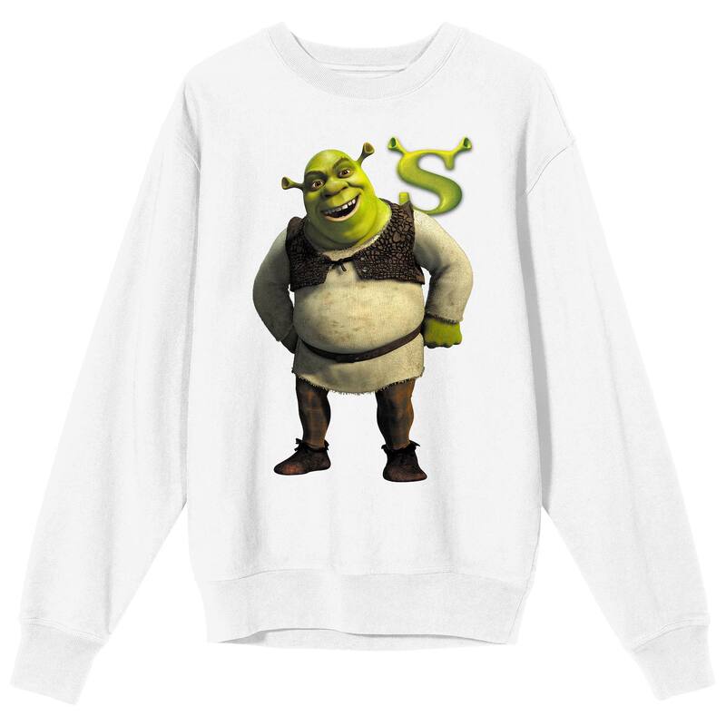 ̵ 饤 饯  T ȥåץ Men's Shrek Pose Long Sleeve Graphic...