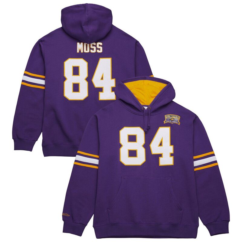 ̵ ߥå&ͥ  T ȥåץ Men's Mitchell & Ness Randy Moss Purple ...