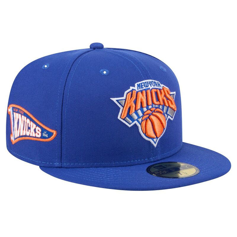 ̵ ˥塼  ˹ ꡼ Men's New Era Blue New York Knicks Throwbac...