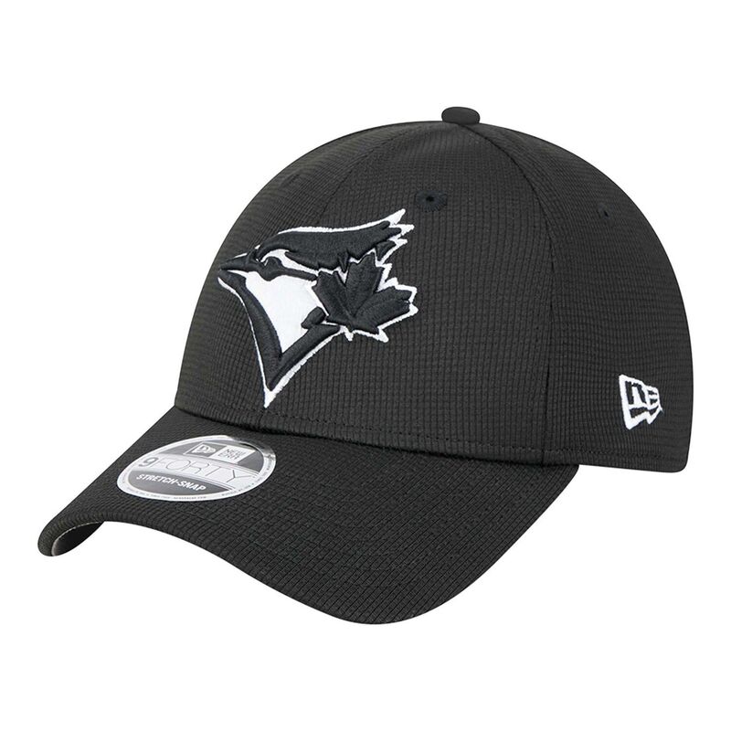 【送料無料】 ニューエラ メンズ 帽子 アクセサリー Men's New Era Black Toronto Blue Jays Pivot 9FORTY Adjustable Hat Jay Black