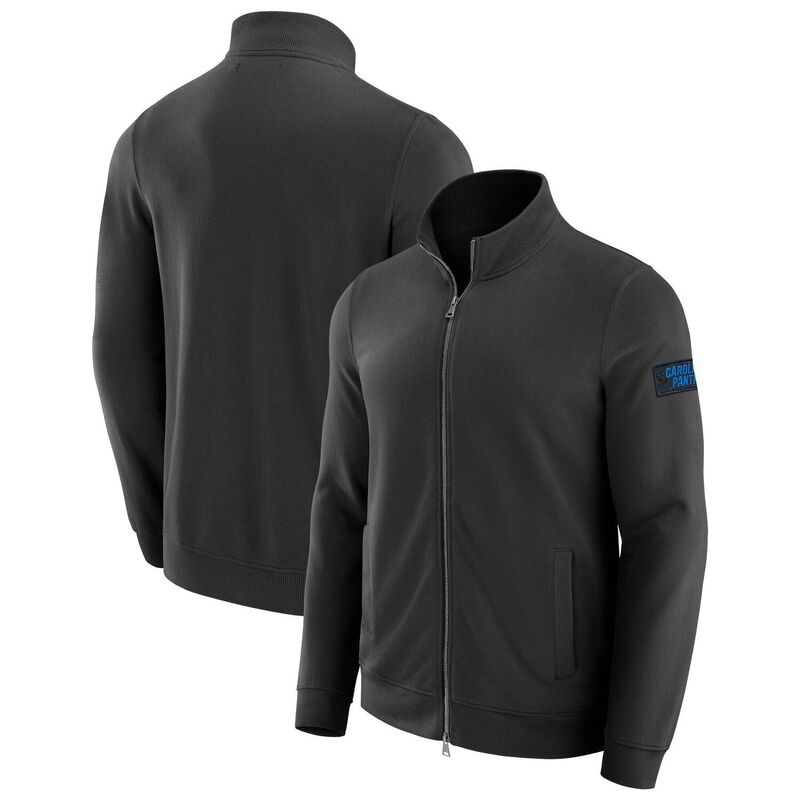 ReVida ŷԾŹ㤨̵֡ ֥ǥå  ˥åȡ  Men's J. Palmer Black Carolina Panthers QB1 Full-Zip Sweatshirt Pth BlackפβǤʤ27,480ߤˤʤޤ