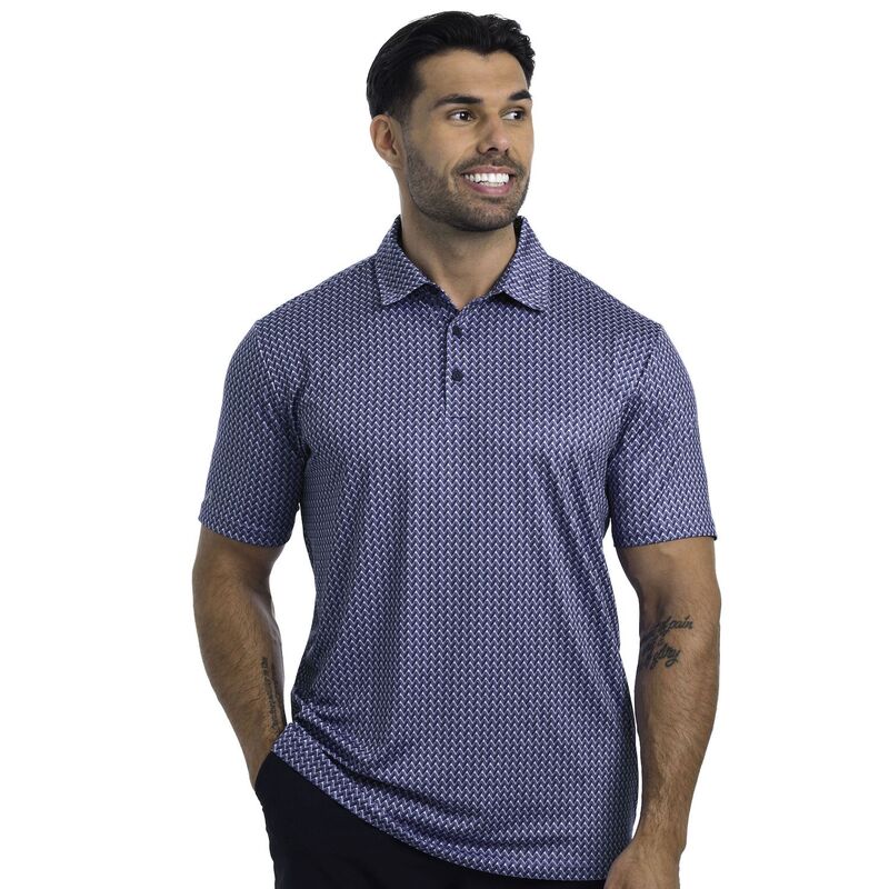 ̵ ƥ  T ȥåץ Men's Antigua Streak Polo Violet