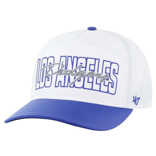 【送料無料】 フォーティセブンブランド メンズ 帽子 アクセサリー Men's '47 White Los Angeles Dodgers Lineman Hitch Adjustable Hat Lad White 【送料無料】 フォーティセブンブランド メンズ 帽子 アクセサリー Men's '47 White Los Angeles Dodgers Lineman Hitch Adjustable Hat Lad White