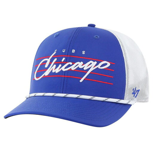 【送料無料】 フォーティセブンブランド メンズ 帽子 アクセサリー Men's '47 Royal Chicago Cubs Downburst Trucker Adjustable Hat Cub Blue 【送料無料】 フォーティセブンブランド メンズ 帽子 アクセサリー Men's '47 Royal Chicago Cubs Downburst Trucker Adjustable Hat Cub Blue