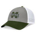 【送料無料】 トップオブザワールド メンズ 帽子 アクセサリー Men's Top of the World Gray/Green Mississippi State Bulldogs OHT Military Appreciation Badge Trucker Adjustable Hat Mst Grey