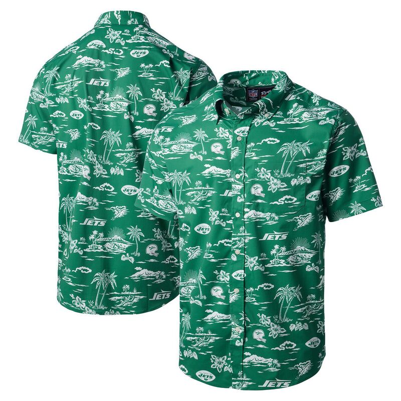 ̵ 쥤󥹥סʡ  T ȥåץ Men's Reyn Spooner Green New York Jets T...