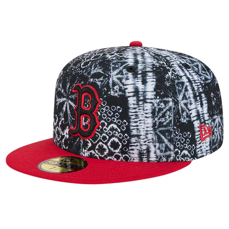 【送料無料】 ニューエラ メンズ 帽子 アクセサリー Men's New Era Black Boston Red Sox Sands 59FIFTY Fitted Hat Rsx Black