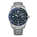 【送料無料】 シチズン メンズ 腕時計 アクセサリー Citizen Men's Eco-Drive Marine Stainless Steel Bracelet Watch - AW1768-80X Blue Silver(2)