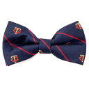 【送料無料】 MLB メンズ ネクタイ アクセサリー Men's MLB Minnesota Twins Bow Tie Minnesota Twins