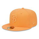【送料無料】 ニューエラ メンズ 帽子 アクセサリー Men's New Era Orange San Francisco Giants Spring Color 59FIFTY Fitted Hat Gnt Orange(4)