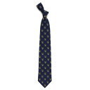 【送料無料】 MLB メンズ ネクタイ アクセサリー Men's MLB Milwaukee Brewers Echo Tie Brw Navy