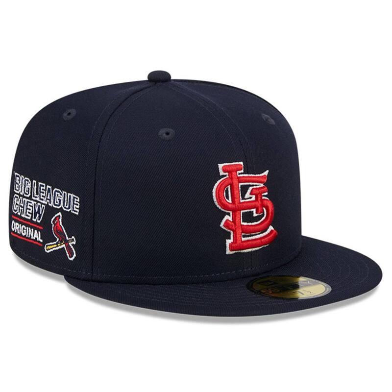 【送料無料】 ニューエラ メンズ 帽子 アクセサリー Men's New Era Navy St. Louis Cardinals Big League Chew Team 59FIFTY Fitted Hat Crd Navy