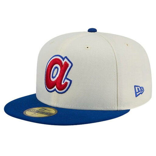 【送料無料】 ニューエラ メンズ 帽子 アクセサリー Men's New Era Cream Atlanta Braves Cooperstown Collection Chrome 59FIFTY Fitted Hat Brv Beige 【送料無料】 ニューエラ メンズ 帽子 アクセサリー Men's New Era Cream Atlanta Braves Cooperstown Collection Chrome 59FIFTY Fitted Hat Brv Beige
