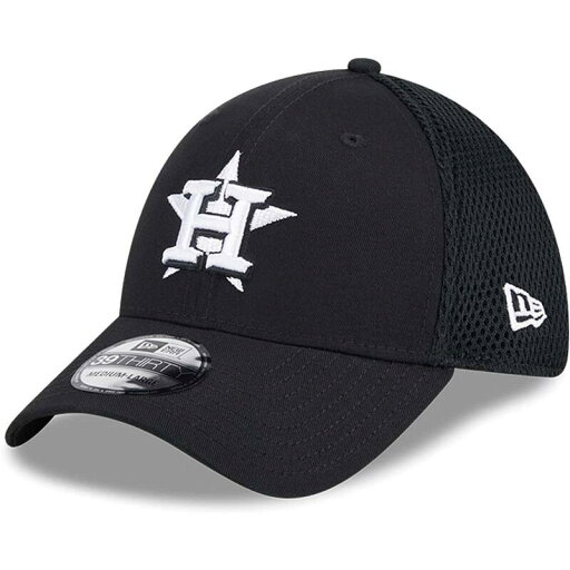 【送料無料】 ニューエラ メンズ 帽子 アクセサリー Men's New Era Houston Astros Evergreen Black & White Neo 39THIRTY Flex Hat Ast Black 【送料無料】 ニューエラ メンズ 帽子 アクセサリー Men's New Era Houston Astros Evergreen Black & White Neo 39THIRTY Flex Hat Ast Black