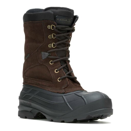 【送料無料】 カミック メンズ ブーツ・レインブーツ シューズ Kamik Nationplus Men's Waterproof Winter Boots Dark Brown 【送料無料】 カミック メンズ ブーツ・レインブーツ シューズ Kamik Nationplus Men's Waterproof Winter Boots Dark Brown
