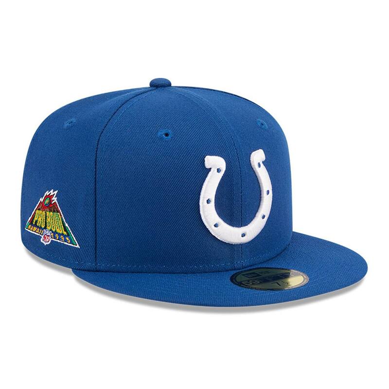 【送料無料】 ニューエラ メンズ 帽子 アクセサリー Men's New Era Royal Indianapolis Colts Main Patch 59FIFTY Fitted Hat Clt Blue