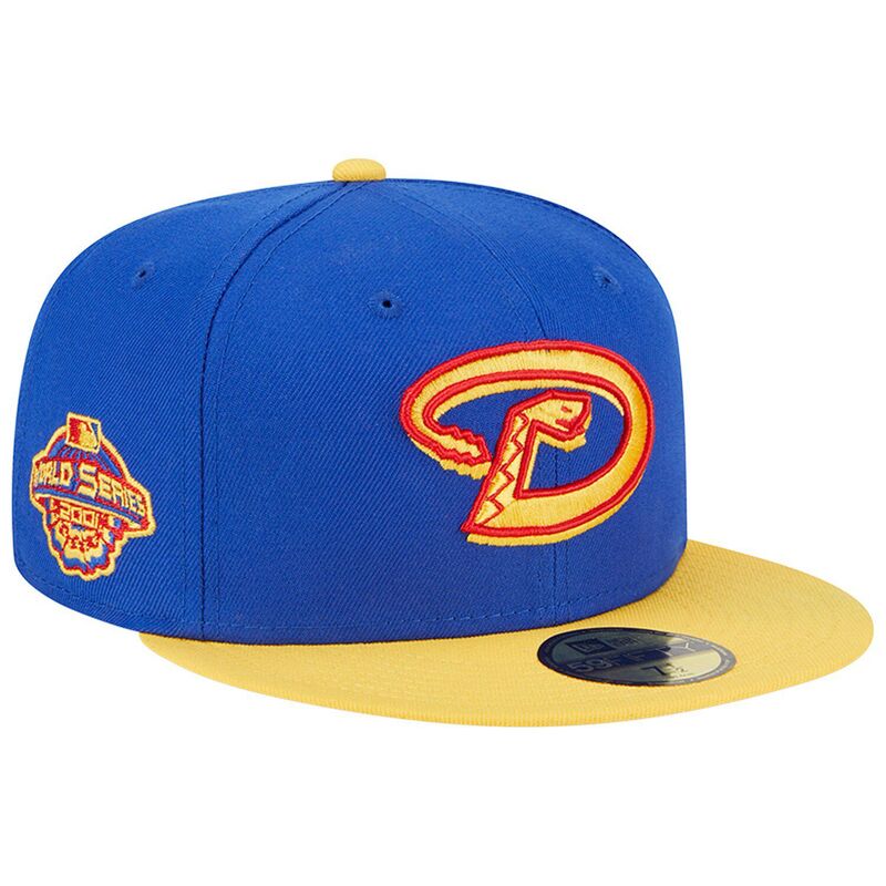 【送料無料】 ニューエラ メンズ 帽子 アクセサリー Men's New Era Royal/Yellow Arizona Diamondbacks Empire 59FIFTY Fitted Hat Dbk Blue