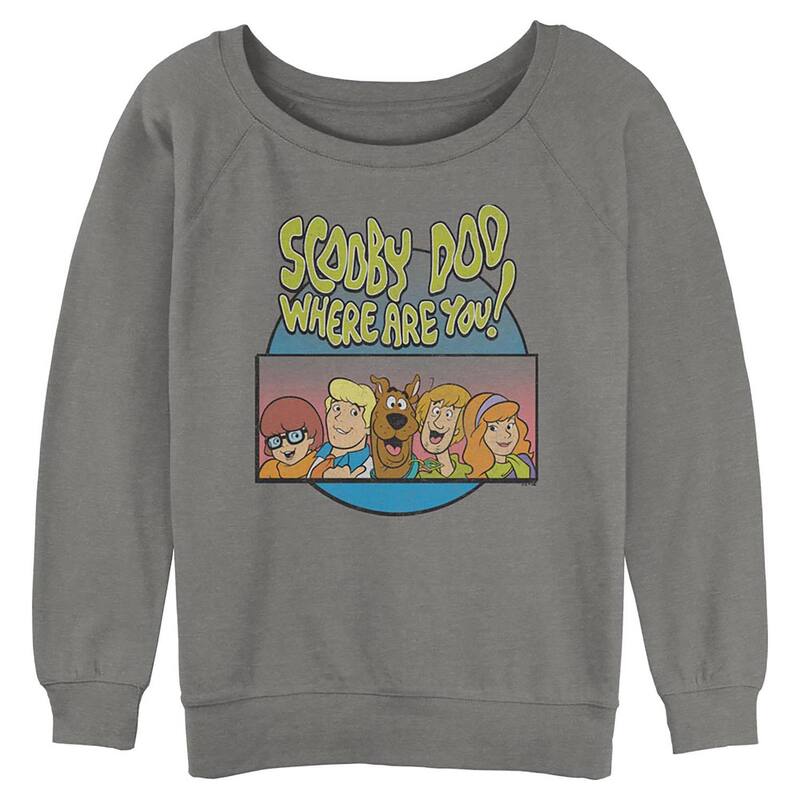 ReVida ŷԾŹ㤨̵֡ 饤 饯 ǥ T ȥåץ Juniors' Scooby-Doo Where Are You Graphic Pullover Gray HeatherפβǤʤ8,480ߤˤʤޤ
