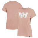 【送料無料】 フォーティセブンブランド レディース Tシャツ トップス Women's '47 Light Pink Washington Commanders Premier Frankie T-Shirt Wft Light(4)