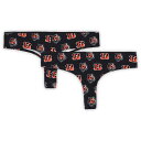 【送料無料】 アンブランデッド レディース パンツ アンダーウェア Women's Concepts Sport Black Cincinnati Bengal...