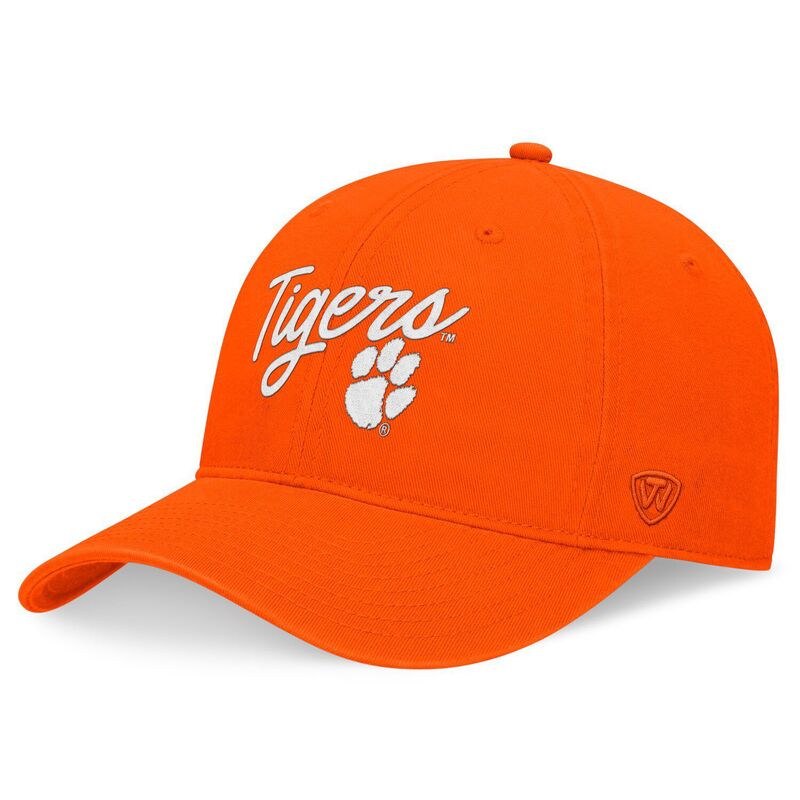 【送料無料】 トップオブザワールド レディース 帽子 アクセサリー Men's Top of the World Orange Clemson Tigers Heritage CeeCee Adjustable Hat Clm Orange