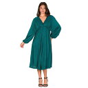【送料無料】 24セブンコンフォート レディース ワンピース トップス Women's 24Seven Comfort Apparel V-Neck Empir...