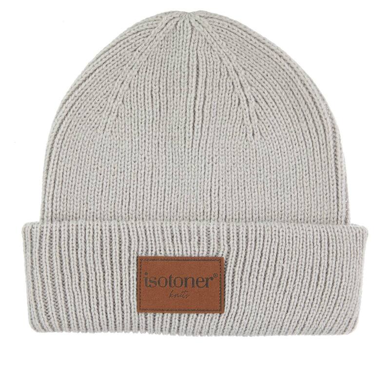 アイソトナー レディース アクセサリー 帽子 ニット Women's isotoner Knit Beanie Hat Light Gray グ..