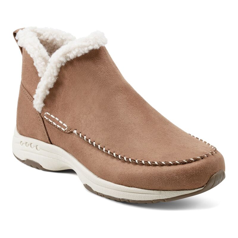 イージースピリット レディース シューズ サンダル アンクル ブーツ Easy Spirituva Traveltime Pull-On Women'slipper Ankle Boots Medium Brown ブラウン