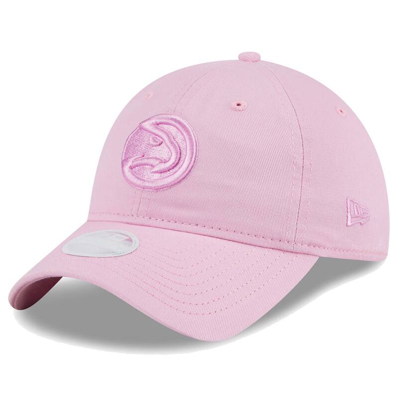 【送料無料】 ニューエラ レディース 帽子 アクセサリー Women's New Era Pink Atlanta Hawks Colorpack Tonal 9TWENTY Adjustable Hat Haw Pink