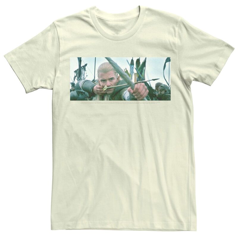 ReVida ŷԾŹ㤨̵֡ 饤 饯  T ȥåץ Men's The Lord Of The Rings Legolas Action Shot Tee NaturalפβǤʤ6,480ߤˤʤޤ
