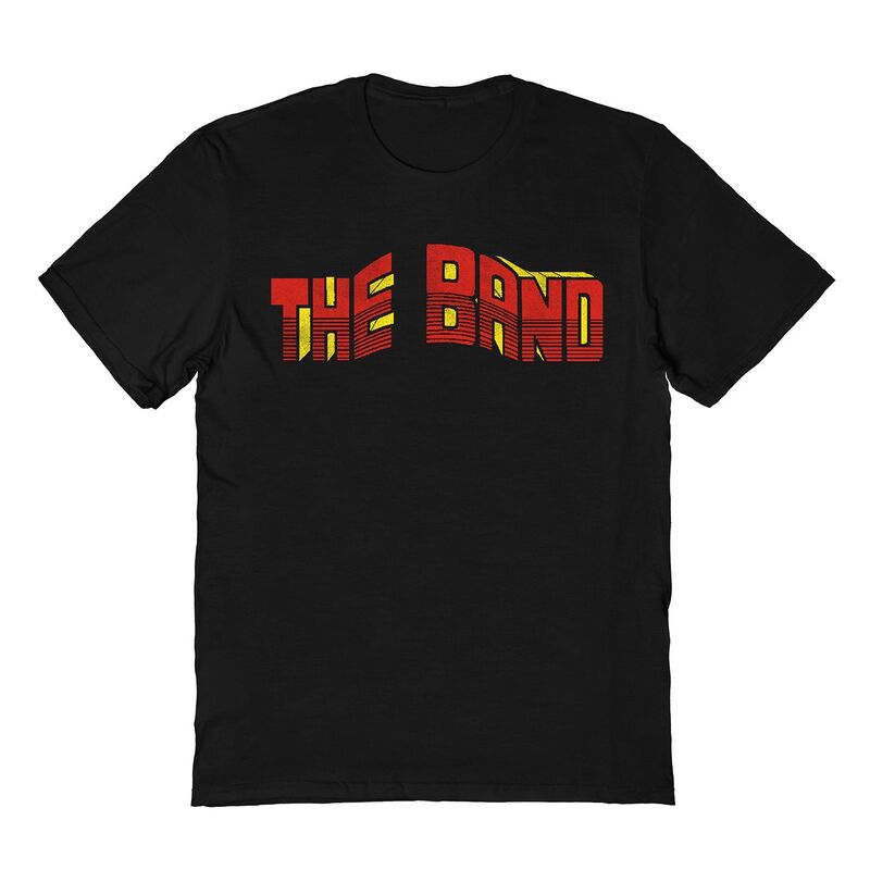 【送料無料】 ライセンス キャラクター メンズ Tシャツ トップス The Band Men's T-Shirt Black