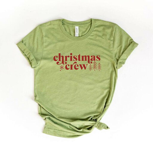【送料無料】 Simply Sage Market レディース Tシャツ トップス Christmas Crew Snowflake Short Sleeve Graphic Tee Light Green 【送料無料】 Simply Sage Market レディース Tシャツ トップス Christmas Crew Snowflake Short Sleeve Graphic Tee Light Green