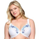 【送料無料】 グラマライズ レディース ブラジャー アンダーウェア Plus Size Glamorise Front-Closure Cotton Wonde...