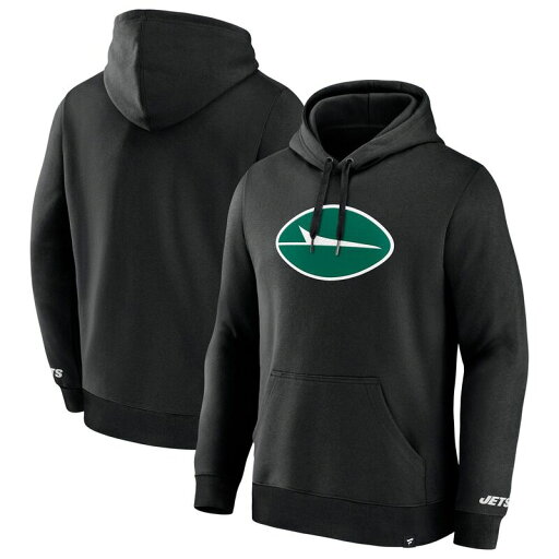 【送料無料】 ファナティクス メンズ Tシャツ トップス Men's Fanatics Black New York Jets Legacy Fleece Pullover Hoodie Jet Black 【送料無料】 ファナティクス メンズ Tシャツ トップス Men's Fanatics Black New York Jets Legacy Fleece Pullover Hoodie Jet Black
